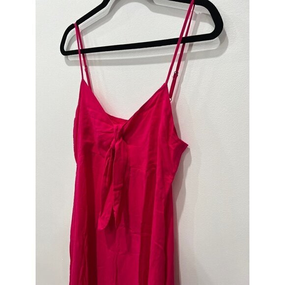 NEW Elan Size XL Maxi Dress Cover Up Tie Front Ruffled Layered Dress Beach Wear - Picture 3 of 10